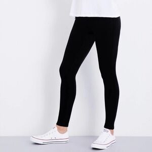 Spanx Black Velvet Skinny Pants Size 2X High-Waisted‎